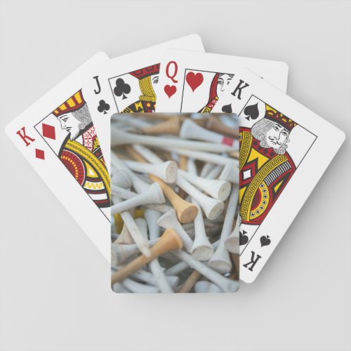 Golf Tees Playing Cards