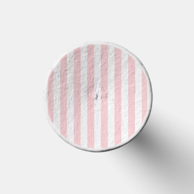 Golf Tees Stripe Pink & White  (Top)