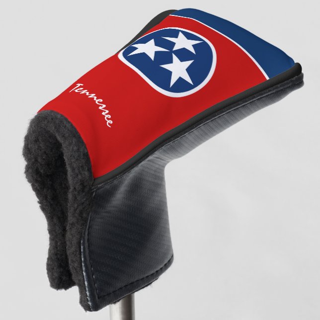 Golf Tennessee & Tennessee Flag /Golf Clubs Covers (3/4 Front)