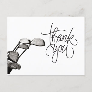 Golf Thank you card