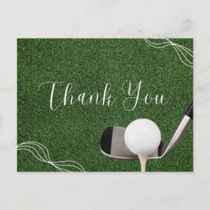 Golf Thank you card for golfer