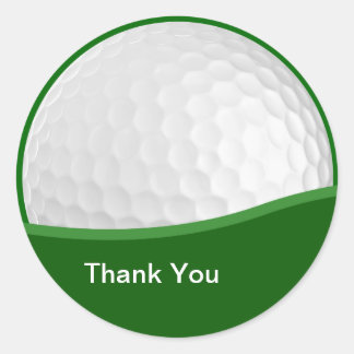 Golf Thank You Stickers