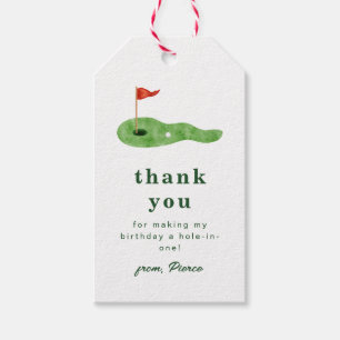 Golf Thank You Tag