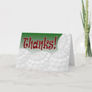 Golf - Thank You! You Card