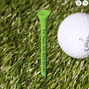 GOLF THEME 40TH BIRTHDAY FAVOR TEES
