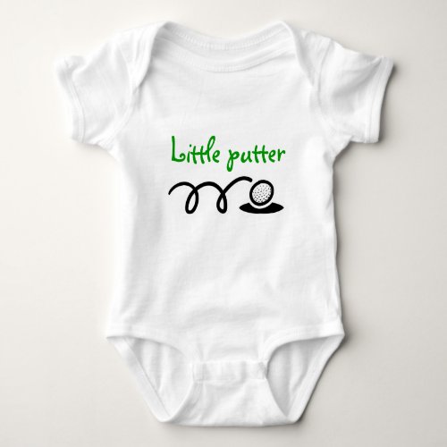 Golf theme baby outfit  Customizable design Baby Bodysuit