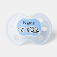 Golf theme baby pacifier / dummy binkie with name
