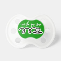 Golf theme baby pacifier / soother / dummy binkie