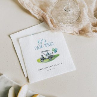 Golf Theme Baby Shower Napkins