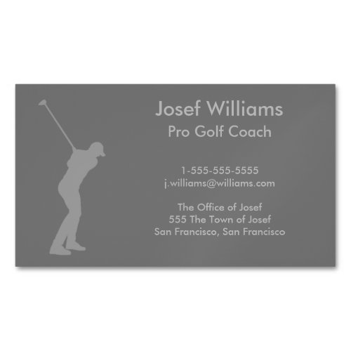 Golf Theme Card _ Gents