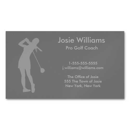 Golf Theme Card _ Ladies