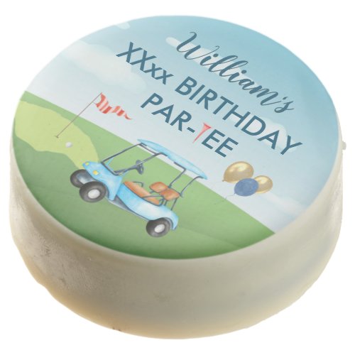 Golf Theme Food Golf Par_tee Personalize Chocolate Covered Oreo