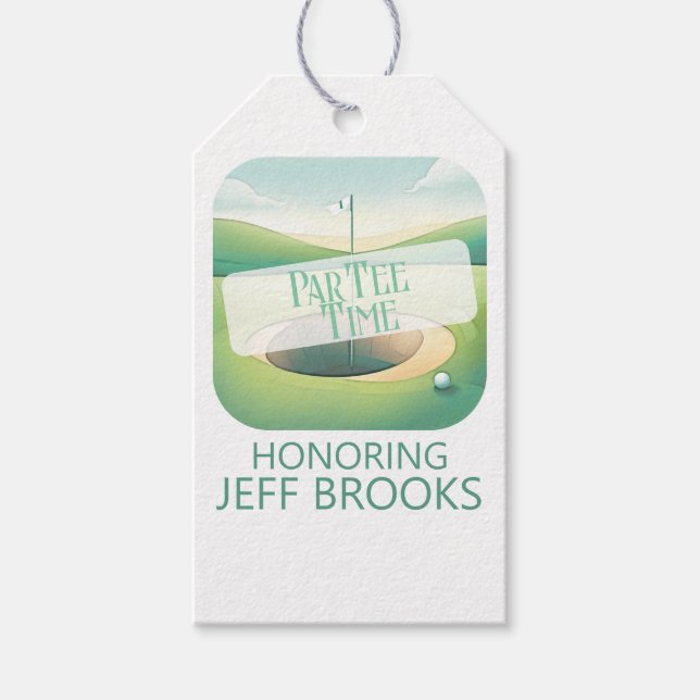 Golf Theme Gift Tags (Front)