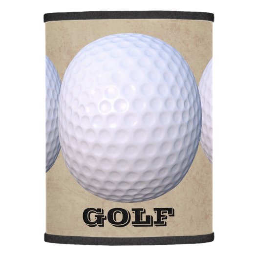 GOLF THEME LAMP SHADE (Front)