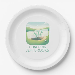 Golf Theme Party Paper Plates
