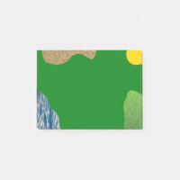 Golf themed 3x4 post it notes