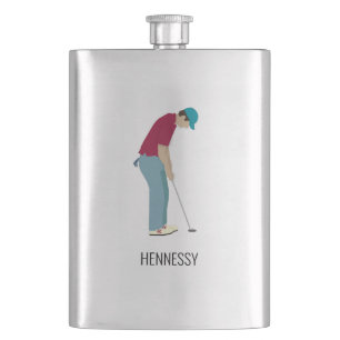 Golf Themed Flask