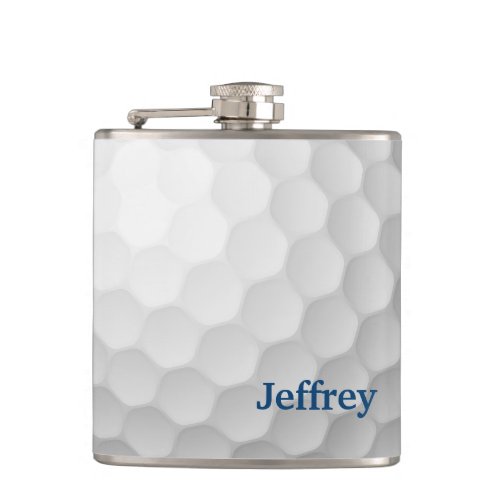 Golf Themed Flask Personalized