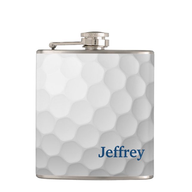 Golf Themed Flask Personalized (Front)