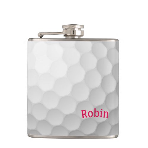 Golf Themed Flask Personalized for Her