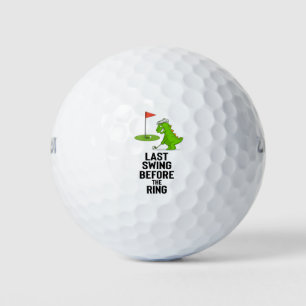 Golf themed for Bachelor Party Golf Balls