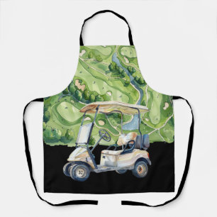 Golf themed for golfer apron