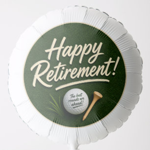 Golf themed for Golfer Retirement Party Balloon