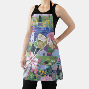 Golf themed with golf club  apron