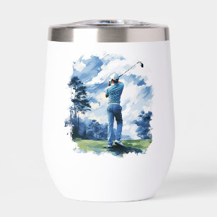 Golf Thermal Wine Tumbler