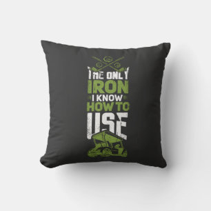 Golf - This Is The Only Iron Throw Pillow
