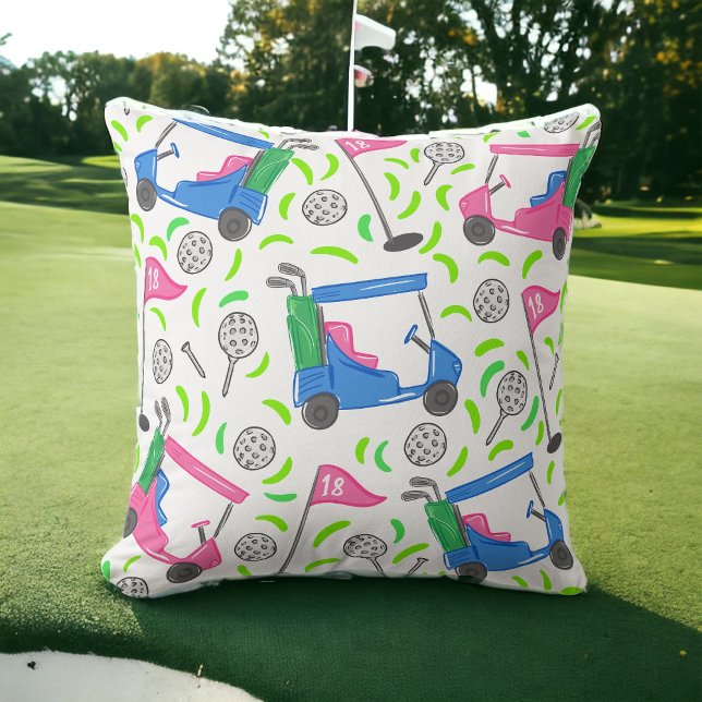 Golf Throw Pillow (Creator Uploaded)