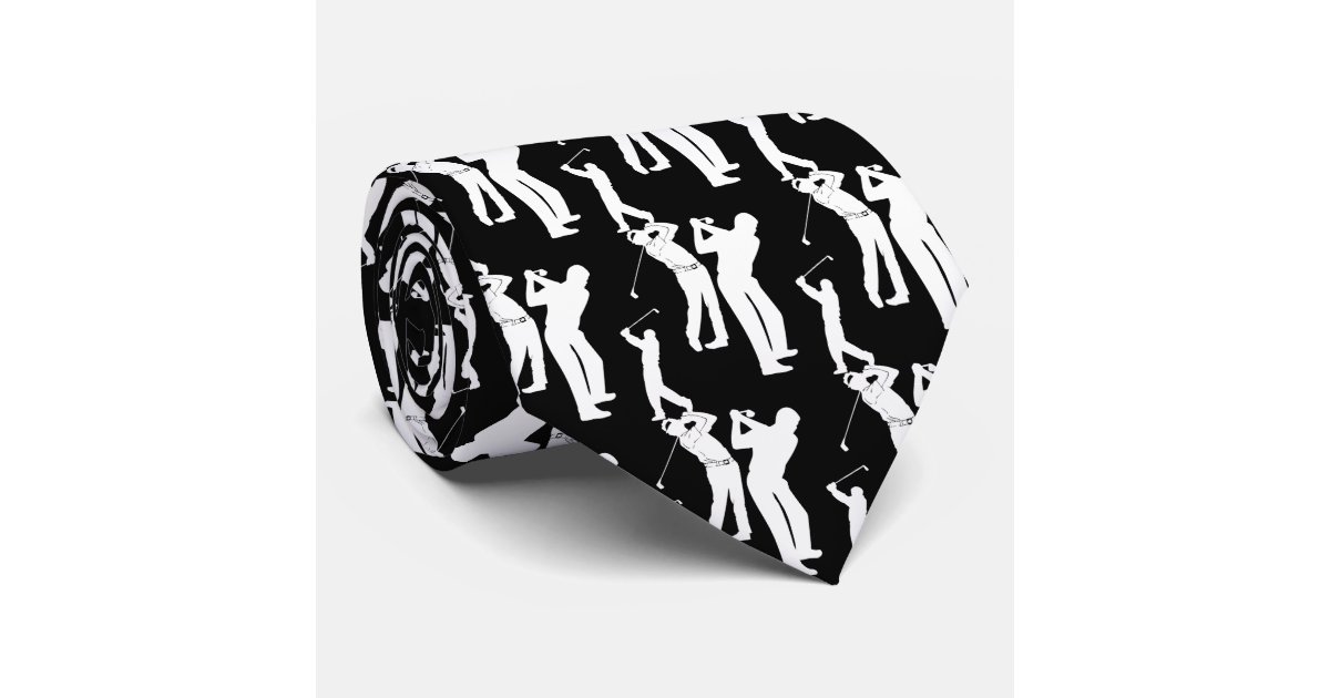 Golf Tie Zazzle