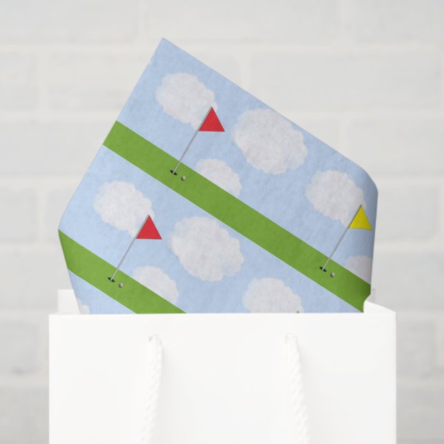 Golf Tissue Paper (Gift Bag)