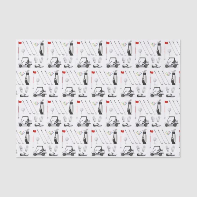 Golf  tissue paper (Front)