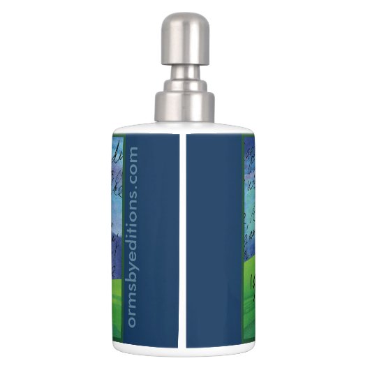 Golf Toothbrush Holder and Soap Dispenser (Back)