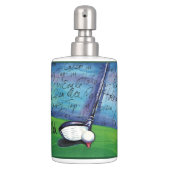 Golf Toothbrush Holder and Soap Dispenser (Front)