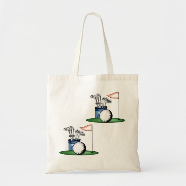 "#Golf" Tote Bag (Front)
