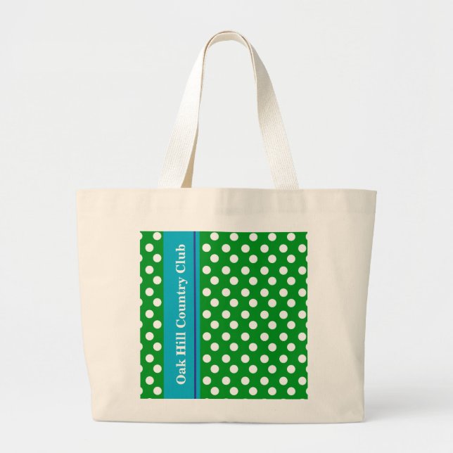 Golf Tote – Personalized Club Name Edition (Front)