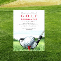 Golf Tournament Annual Invitation