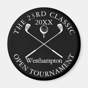 Golf Tournament Classic Elegant Magnet