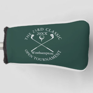 Golf Tournament Classic Event Emerald Green Head Cover