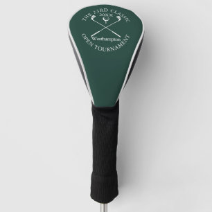 Golf Tournament Classic Event Emerald Green Head Cover