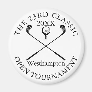 Golf Tournament Classic Event Magnet