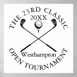Golf Tournament Classic Event Sign