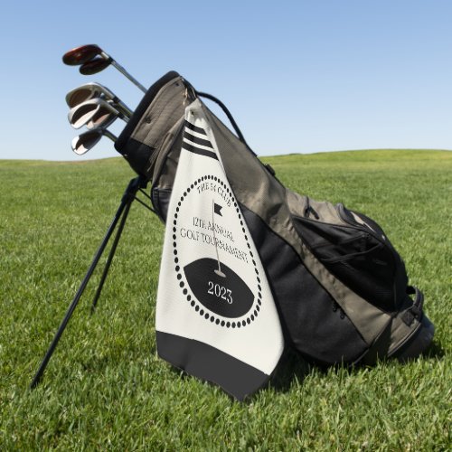 Golf Tournament Club Name Golf Towel