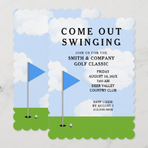 Golf Tournament Invitation