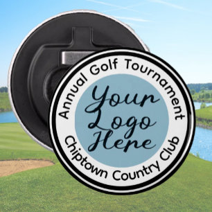 Golf tournament or event custom logo personalized bottle opener
