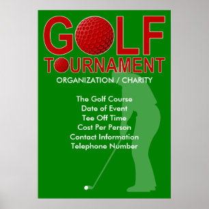 Golf Tournament Poster 3 (You Can Customize)