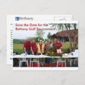 Golf Tourney Save the Date Postcard (Front/Back)