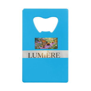 GOLF TOWEL CREDIT CARD BOTTLE OPENER